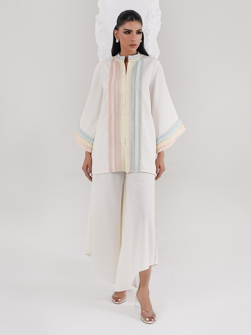 Buy IQA Designs | Thea INDIAN PAKISTANI DESIGNER DRESSES & READY TO WEAR PAKISTANI CLOTHES. Buy ASIFA & NABEEL Collection of Summer Lawn, Original Pakistani Designer Clothing, Unstitched & Stitched suits for women. Next Day Delivery in the UK. Express shipping to USA, France, Germany & Australia.