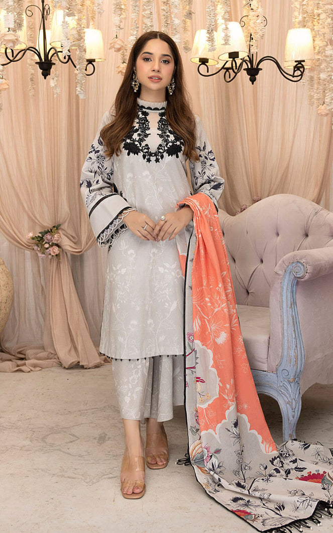 Buy ASIFA & NABEEL | GULBAGH WINTER'23 INDIAN PAKISTANI DESIGNER DRESSES & READY TO WEAR PAKISTANI CLOTHES. Buy ASIFA & NABEEL Collection of Winter Lawn, Original Pakistani Designer Clothing, Unstitched & Stitched suits for women. Next Day Delivery in the UK. Express shipping to USA, France, Germany & Australia.