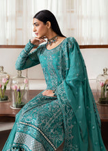 Load image into Gallery viewer, GULAAL | Reverie Unstitched Embroidered Chiffon &#39;25 Pakistani designer dress is available @lebaasonline. The Pakistani Wedding dresses of Maria B, Gulaal can be customized for Bridal/party wear. Get express shipping in UK, USA, France, Germany for Asian Outfits USA. Maria B Sale online can be availed here!!