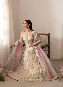 GULAAL | Reverie Unstitched Embroidered Chiffon '25 Pakistani designer dress is available @lebaasonline. The Pakistani Wedding dresses of Maria B, Gulaal can be customized for Bridal/party wear. Get express shipping in UK, USA, France, Germany for Asian Outfits USA. Maria B Sale online can be availed here!!
