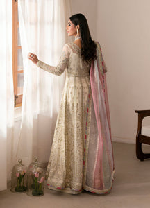 GULAAL | Reverie Unstitched Embroidered Chiffon '25 Pakistani designer dress is available @lebaasonline. The Pakistani Wedding dresses of Maria B, Gulaal can be customized for Bridal/party wear. Get express shipping in UK, USA, France, Germany for Asian Outfits USA. Maria B Sale online can be availed here!!