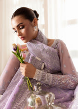 Load image into Gallery viewer, GULAAL | Reverie Unstitched Embroidered Chiffon &#39;25 Pakistani designer dress is available @lebaasonline. The Pakistani Wedding dresses of Maria B, Gulaal can be customized for Bridal/party wear. Get express shipping in UK, USA, France, Germany for Asian Outfits USA. Maria B Sale online can be availed here!!