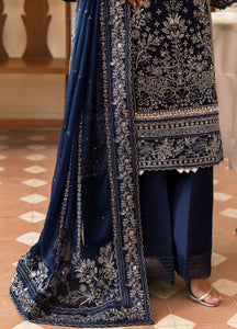 GULAAL | Reverie Unstitched Embroidered Chiffon '25 Pakistani designer dress is available @lebaasonline. The Pakistani Wedding dresses of Maria B, Gulaal can be customized for Bridal/party wear. Get express shipping in UK, USA, France, Germany for Asian Outfits USA. Maria B Sale online can be availed here!!