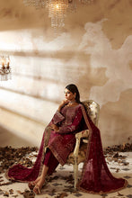 Load image into Gallery viewer, GULAAL | Shehrnaaz Raw Silk Pakistani designer dress is available @lebaasonline. The Pakistani Wedding dresses of Maria B, Gulaal can be customized for Bridal/party wear. Get express shipping in UK, USA, France, Germany for Asian Outfits USA. Maria B Sale online can be availed here!!