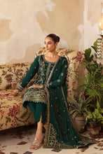 Load image into Gallery viewer, GULAAL | Shehrnaaz Raw Silk Pakistani designer dress is available @lebaasonline. The Pakistani Wedding dresses of Maria B, Gulaal can be customized for Bridal/party wear. Get express shipping in UK, USA, France, Germany for Asian Outfits USA. Maria B Sale online can be availed here!!