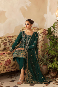 GULAAL | Shehrnaaz Raw Silk Pakistani designer dress is available @lebaasonline. The Pakistani Wedding dresses of Maria B, Gulaal can be customized for Bridal/party wear. Get express shipping in UK, USA, France, Germany for Asian Outfits USA. Maria B Sale online can be availed here!!