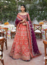 Load image into Gallery viewer, GULAAL | Embroidered Chiffon Pakistani designer dress is available @lebaasonline. The Pakistani Wedding dresses of Maria B, Gulaal can be customized for Bridal/party wear. Get express shipping in UK, USA, France, Germany for Asian Outfits USA. Maria B Sale online can be availed here!!