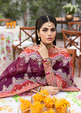Load image into Gallery viewer, GULAAL | Embroidered Chiffon Pakistani designer dress is available @lebaasonline. The Pakistani Wedding dresses of Maria B, Gulaal can be customized for Bridal/party wear. Get express shipping in UK, USA, France, Germany for Asian Outfits USA. Maria B Sale online can be availed here!!