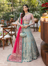 Load image into Gallery viewer, GULAAL | Embroidered Chiffon Pakistani designer dress is available @lebaasonline. The Pakistani Wedding dresses of Maria B, Gulaal can be customized for Bridal/party wear. Get express shipping in UK, USA, France, Germany for Asian Outfits USA. Maria B Sale online can be availed here!!