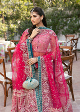 Load image into Gallery viewer, GULAAL | Embroidered Chiffon Pakistani designer dress is available @lebaasonline. The Pakistani Wedding dresses of Maria B, Gulaal can be customized for Bridal/party wear. Get express shipping in UK, USA, France, Germany for Asian Outfits USA. Maria B Sale online can be availed here!!