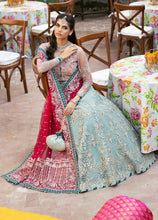 Load image into Gallery viewer, GULAAL | Embroidered Chiffon Pakistani designer dress is available @lebaasonline. The Pakistani Wedding dresses of Maria B, Gulaal can be customized for Bridal/party wear. Get express shipping in UK, USA, France, Germany for Asian Outfits USA. Maria B Sale online can be availed here!!