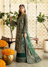 Load image into Gallery viewer, GULAAL | Embroidered Chiffon Pakistani designer dress is available @lebaasonline. The Pakistani Wedding dresses of Maria B, Gulaal can be customized for Bridal/party wear. Get express shipping in UK, USA, France, Germany for Asian Outfits USA. Maria B Sale online can be availed here!!