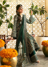 Load image into Gallery viewer, GULAAL | Embroidered Chiffon Pakistani designer dress is available @lebaasonline. The Pakistani Wedding dresses of Maria B, Gulaal can be customized for Bridal/party wear. Get express shipping in UK, USA, France, Germany for Asian Outfits USA. Maria B Sale online can be availed here!!