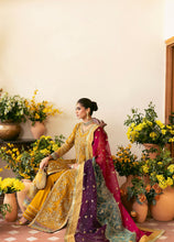 Load image into Gallery viewer, GULAAL | Embroidered Chiffon Pakistani designer dress is available @lebaasonline. The Pakistani Wedding dresses of Maria B, Gulaal can be customized for Bridal/party wear. Get express shipping in UK, USA, France, Germany for Asian Outfits USA. Maria B Sale online can be availed here!!