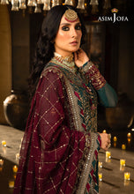 Load image into Gallery viewer, Buy ASIM JOFA | VELVET FESTIVE Collection this New collection of ASIM JOFA WINTER LAWN COLLECTION 2023 from our website. We have various PAKISTANI DRESSES ONLINE IN UK, ASIM JOFA CHIFFON COLLECTION. Get your unstitched or customized PAKISATNI BOUTIQUE IN UK, USA, UAE, FRACE , QATAR, DUBAI from Lebaasonline @ sale