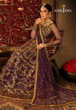 Load image into Gallery viewer, Buy ASIM JOFA | VELVET FESTIVE Collection this New collection of ASIM JOFA WINTER LAWN COLLECTION 2023 from our website. We have various PAKISTANI DRESSES ONLINE IN UK, ASIM JOFA CHIFFON COLLECTION. Get your unstitched or customized PAKISATNI BOUTIQUE IN UK, USA, UAE, FRACE , QATAR, DUBAI from Lebaasonline @ sale