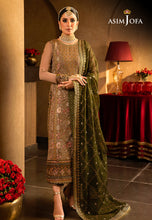 Load image into Gallery viewer, Buy ASIM JOFA | VELVET FESTIVE Collection this New collection of ASIM JOFA WINTER LAWN COLLECTION 2023 from our website. We have various PAKISTANI DRESSES ONLINE IN UK, ASIM JOFA CHIFFON COLLECTION. Get your unstitched or customized PAKISATNI BOUTIQUE IN UK, USA, UAE, FRACE , QATAR, DUBAI from Lebaasonline @ sale