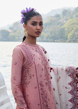 Load image into Gallery viewer, HUSSAIN REHAR Lawn dress is extremely trending for Winter luxury lawns. The PAKISTANI DRESSES ONLINE are available for this wedding season. Get the exclusive customized Hussain rehar Dresses unstitched and stitched PAKISTANI DRESSES IN UK from our PAKISTANI BOUTIQUE in UK, USA, Austria from Lebaasonline 