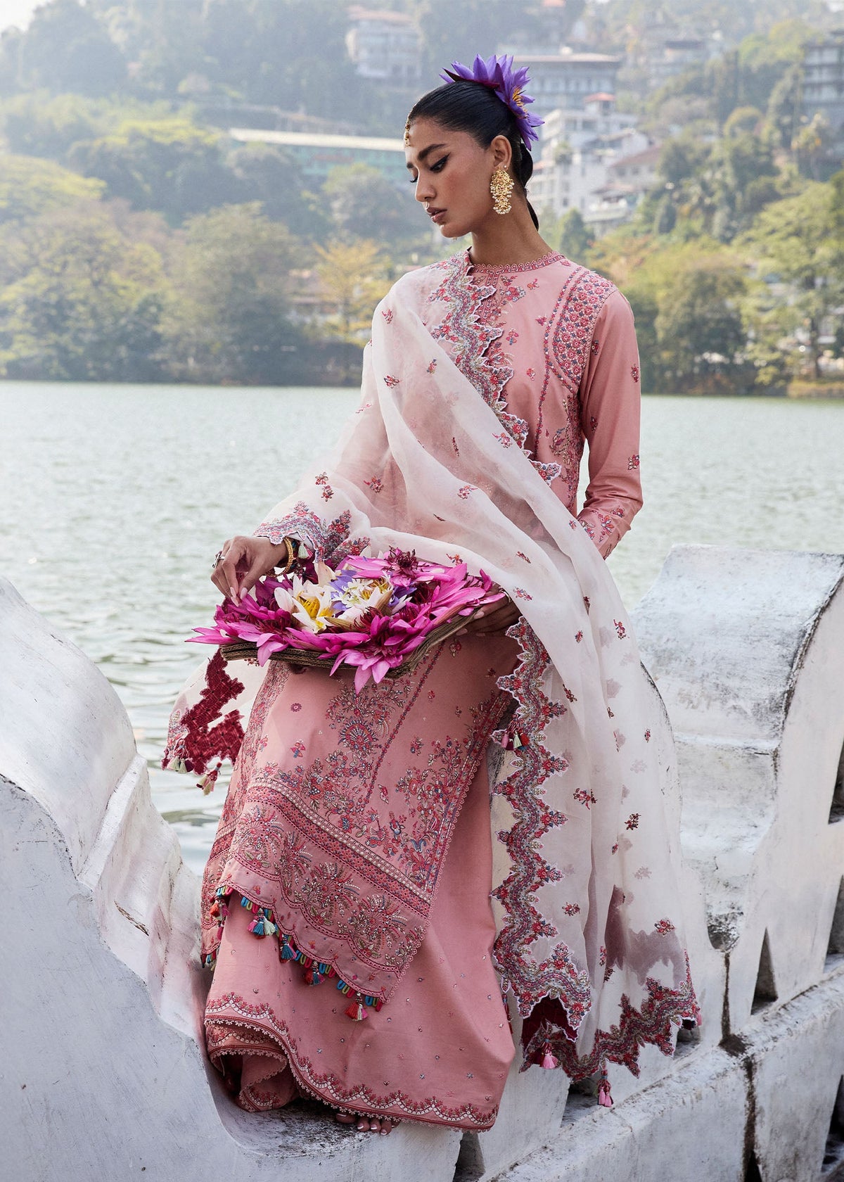 HUSSAIN REHAR Lawn dress is extremely trending for Winter luxury lawns. The PAKISTANI DRESSES ONLINE are available for this wedding season. Get the exclusive customized Hussain rehar Dresses unstitched and stitched PAKISTANI DRESSES IN UK from our PAKISTANI BOUTIQUE in UK, USA, Austria from Lebaasonline 