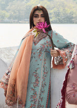 Load image into Gallery viewer, HUSSAIN REHAR Lawn dress is extremely trending for Winter luxury lawns. The PAKISTANI DRESSES ONLINE are available for this wedding season. Get the exclusive customized Hussain rehar Dresses unstitched and stitched PAKISTANI DRESSES IN UK from our PAKISTANI BOUTIQUE in UK, USA, Austria from Lebaasonline 
