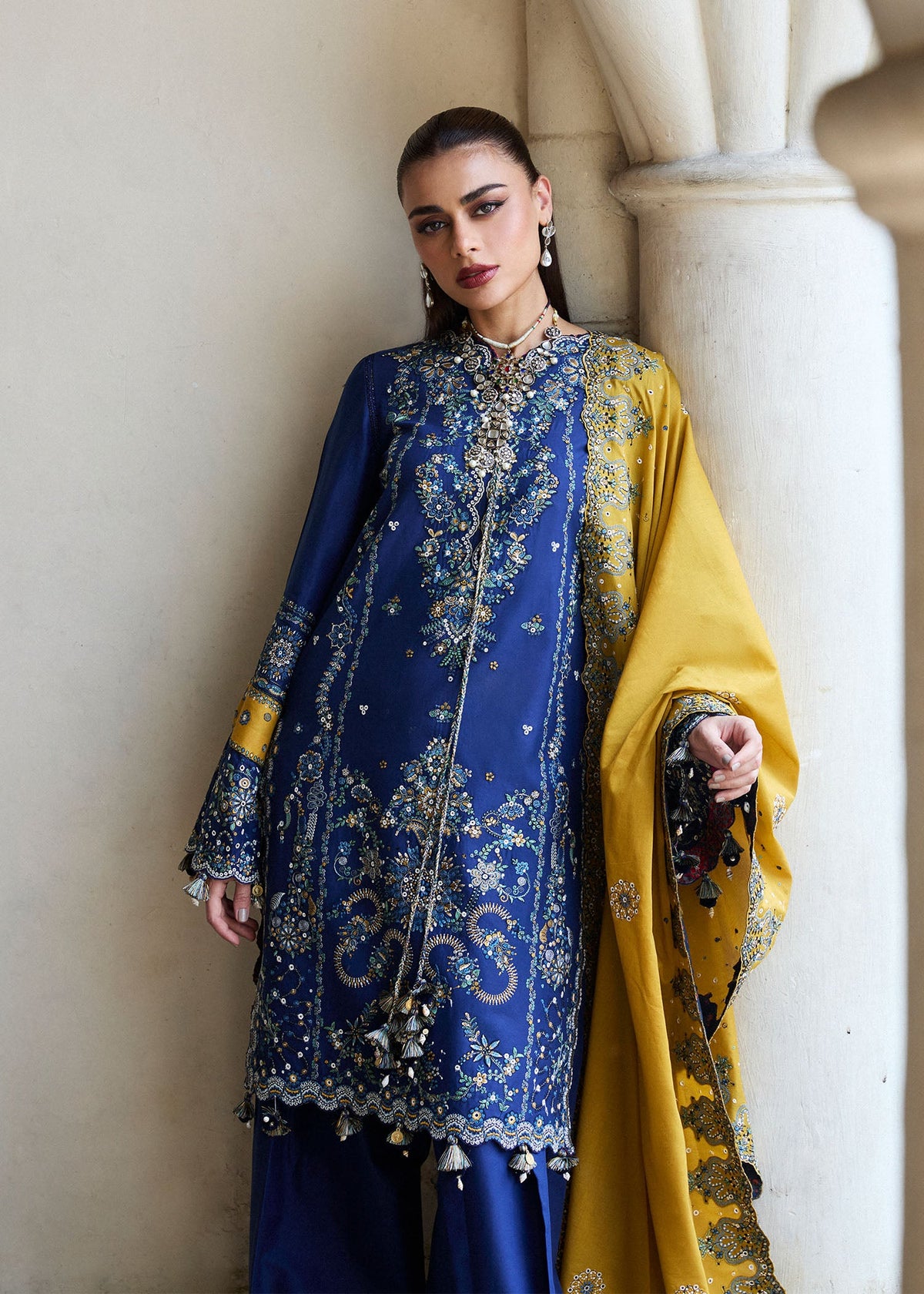 HUSSAIN REHAR Lawn dress is extremely trending for Winter luxury lawns. The PAKISTANI DRESSES ONLINE are available for this wedding season. Get the exclusive customized Hussain rehar Dresses unstitched and stitched PAKISTANI DRESSES IN UK from our PAKISTANI BOUTIQUE in UK, USA, Austria from Lebaasonline 