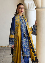 Load image into Gallery viewer, HUSSAIN REHAR Lawn dress is extremely trending for Winter luxury lawns. The PAKISTANI DRESSES ONLINE are available for this wedding season. Get the exclusive customized Hussain rehar Dresses unstitched and stitched PAKISTANI DRESSES IN UK from our PAKISTANI BOUTIQUE in UK, USA, Austria from Lebaasonline 