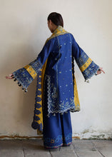 Load image into Gallery viewer, HUSSAIN REHAR Lawn dress is extremely trending for Winter luxury lawns. The PAKISTANI DRESSES ONLINE are available for this wedding season. Get the exclusive customized Hussain rehar Dresses unstitched and stitched PAKISTANI DRESSES IN UK from our PAKISTANI BOUTIQUE in UK, USA, Austria from Lebaasonline 