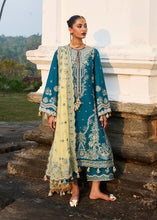 Load image into Gallery viewer, HUSSAIN REHAR Lawn dress is extremely trending for Winter luxury lawns. The PAKISTANI DRESSES ONLINE are available for this wedding season. Get the exclusive customized Hussain rehar Dresses unstitched and stitched PAKISTANI DRESSES IN UK from our PAKISTANI BOUTIQUE in UK, USA, Austria from Lebaasonline 