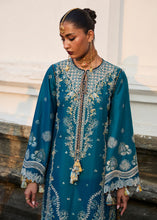 Load image into Gallery viewer, HUSSAIN REHAR Lawn dress is extremely trending for Winter luxury lawns. The PAKISTANI DRESSES ONLINE are available for this wedding season. Get the exclusive customized Hussain rehar Dresses unstitched and stitched PAKISTANI DRESSES IN UK from our PAKISTANI BOUTIQUE in UK, USA, Austria from Lebaasonline 