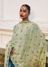Load image into Gallery viewer, HUSSAIN REHAR Lawn dress is extremely trending for Winter luxury lawns. The PAKISTANI DRESSES ONLINE are available for this wedding season. Get the exclusive customized Hussain rehar Dresses unstitched and stitched PAKISTANI DRESSES IN UK from our PAKISTANI BOUTIQUE in UK, USA, Austria from Lebaasonline 