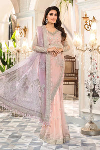Rose Pink and Lilac (BD-2404)| Maria B Mbroidered | Heritage Luxury Festive Formal 2022