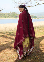 Load image into Gallery viewer, HUSSAIN REHAR Lawn dress is extremely trending for Winter luxury lawns. The PAKISTANI DRESSES ONLINE are available for this wedding season. Get the exclusive customized Hussain rehar Dresses unstitched and stitched PAKISTANI DRESSES IN UK from our PAKISTANI BOUTIQUE in UK, USA, Austria from Lebaasonline 