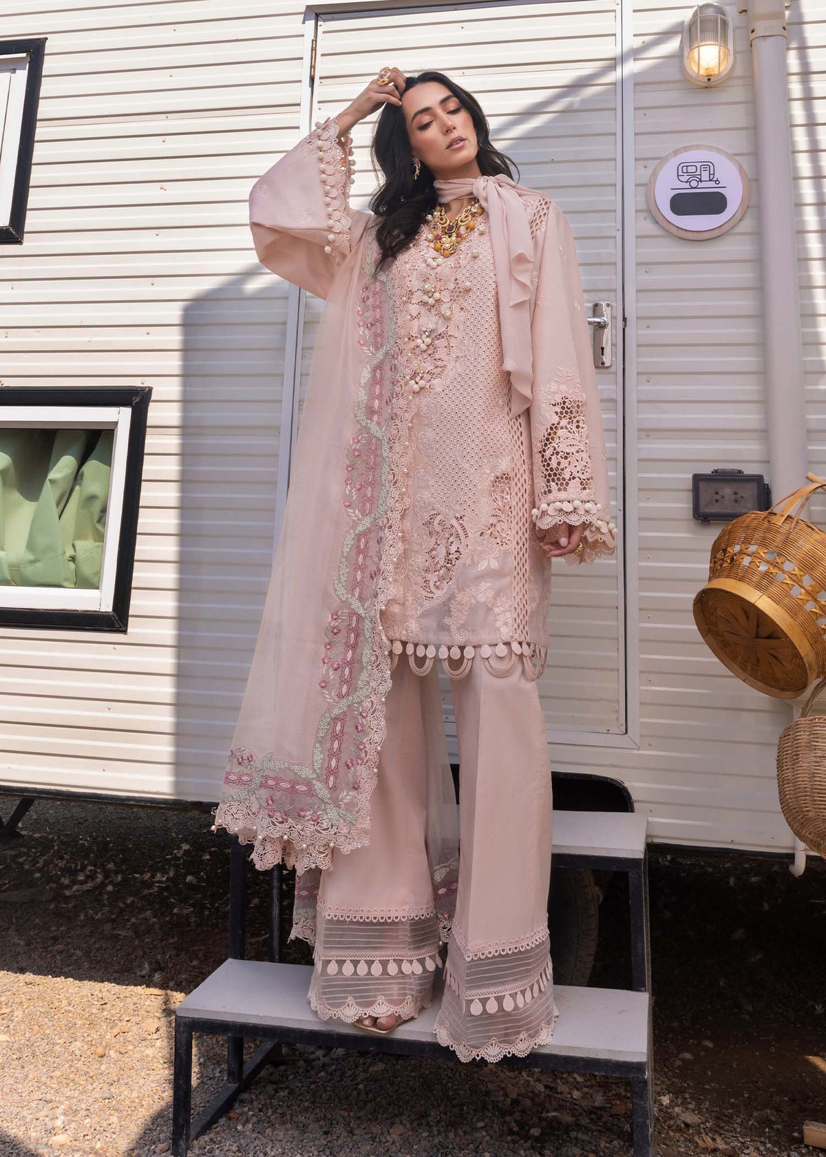 Buy CRIMSON X SAIRA SHAKIRA LUXURY LAWN 2025 for Eid dress from our official website We are the no. 1 stockists in the world for Crimson Luxury, Maria B Ready to wear. All Pakistani dresses customization and Ready to Wear dresses are easily available in Spain, UK Austria from Lebaasonline at best price.