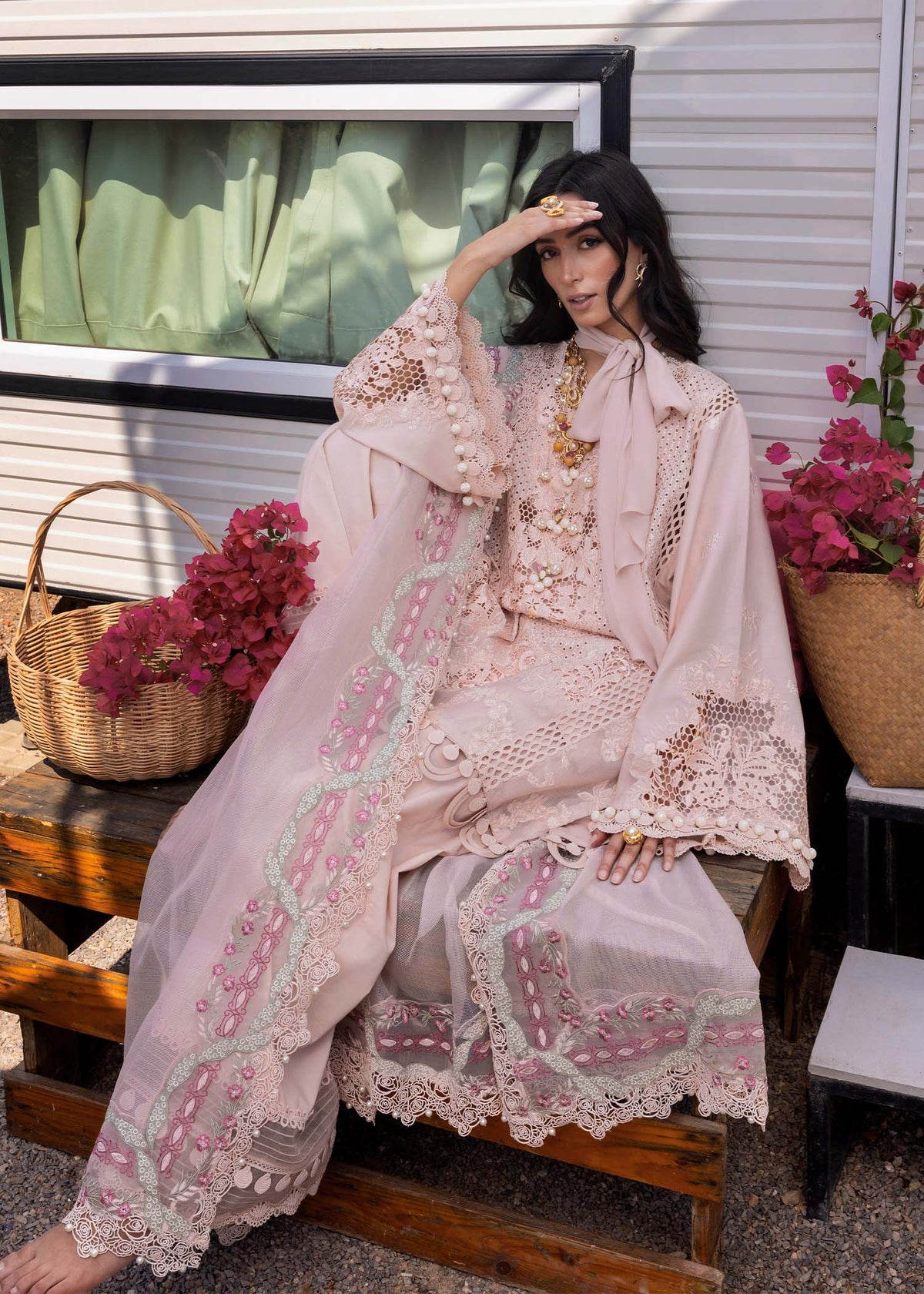 Buy CRIMSON X SAIRA SHAKIRA LUXURY LAWN 2025 for Eid dress from our official website We are the no. 1 stockists in the world for Crimson Luxury, Maria B Ready to wear. All Pakistani dresses customization and Ready to Wear dresses are easily available in Spain, UK Austria from Lebaasonline at best price.