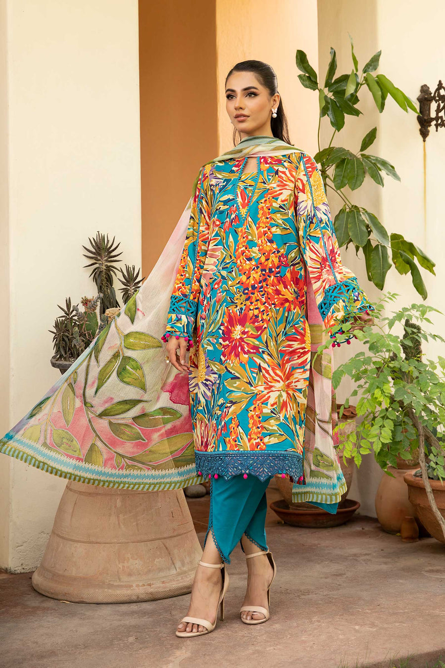 Shop the latest Mbasics Eid II collection of Maria B Eid 2025 Clothes Unstitched/ready 3 Piece Suits for Winter 2025 and also for Spring/Summer. Available for customisation at LebaasOnline. Maria B's latest lawn, digital print attire and MBROIDERED Pakistani Suits for Women in the UK, USA 
