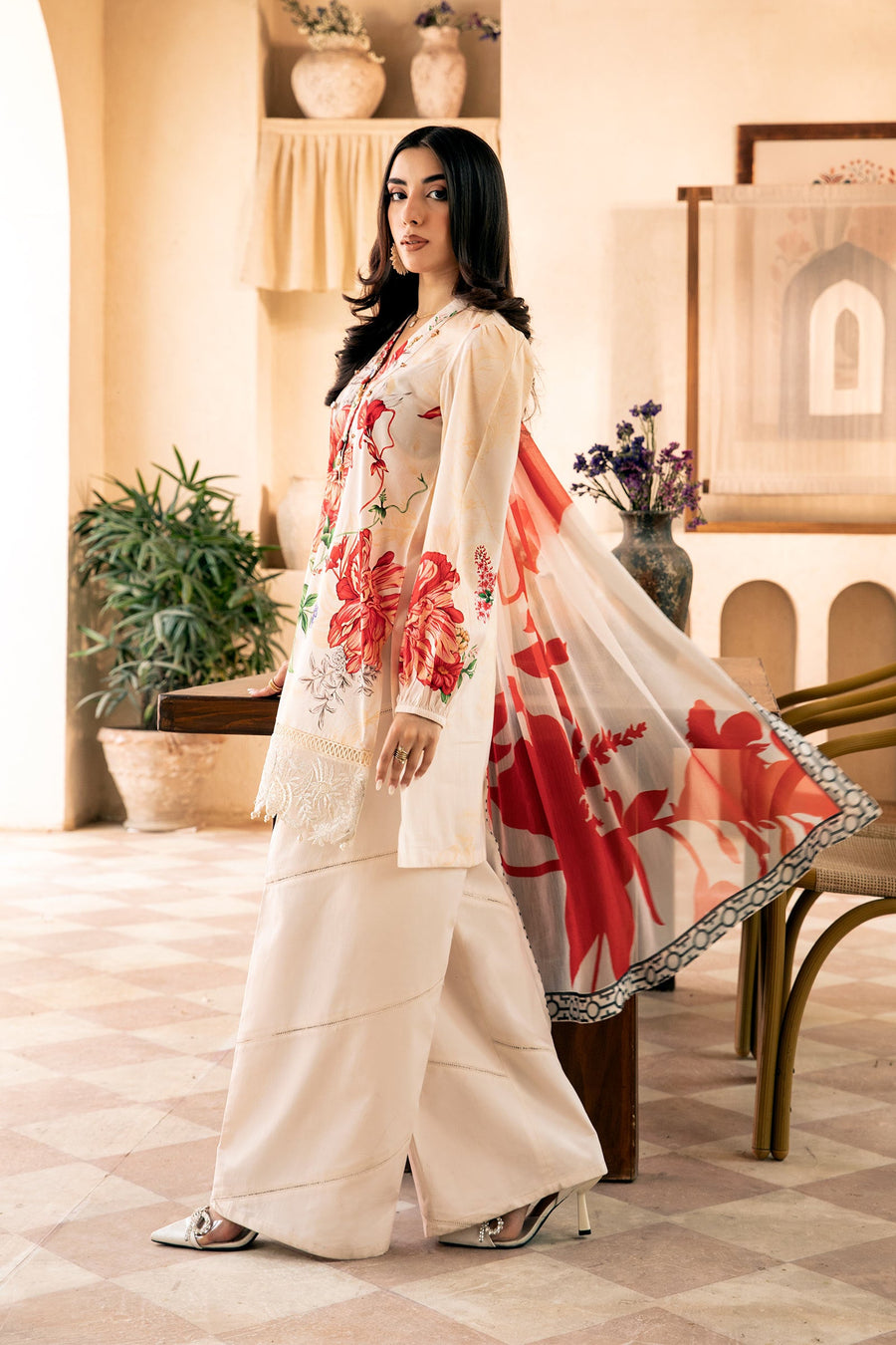 Shop the latest Mbasics Eid II collection of Maria B Eid 2025 Clothes Unstitched/ready 3 Piece Suits for Winter 2025 and also for Spring/Summer. Available for customisation at LebaasOnline. Maria B's latest lawn, digital print attire and MBROIDERED Pakistani Suits for Women in the UK, USA 