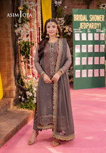 Load image into Gallery viewer, Buy ASIM JOFA LIMITED EDITION | AJMJ 19 exclusive chiffon collection of ASIM JOFA WEDDING COLLECTION 2024 from our website. We have various PAKISTANI DRESSES ONLINE IN UK, ASIM JOFA CHIFFON COLLECTION 2024. Get your unstitched or customized PAKISATNI BOUTIQUE IN UK, USA, from Lebaasonline at SALE!