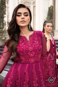 Maria.B | Embroidered Chiffon Collection '23 available at Lebaasonline. The largest stockiest of M.prints Dresses in the UK. Shop Maria B Clothes Pakistani wedding. Maria B Chiffons, Mprints, Maria B Sateen Embroidered on discounted price in UK USA Manchester London Australia Belgium UAE France Germany Birmingham on Sale.