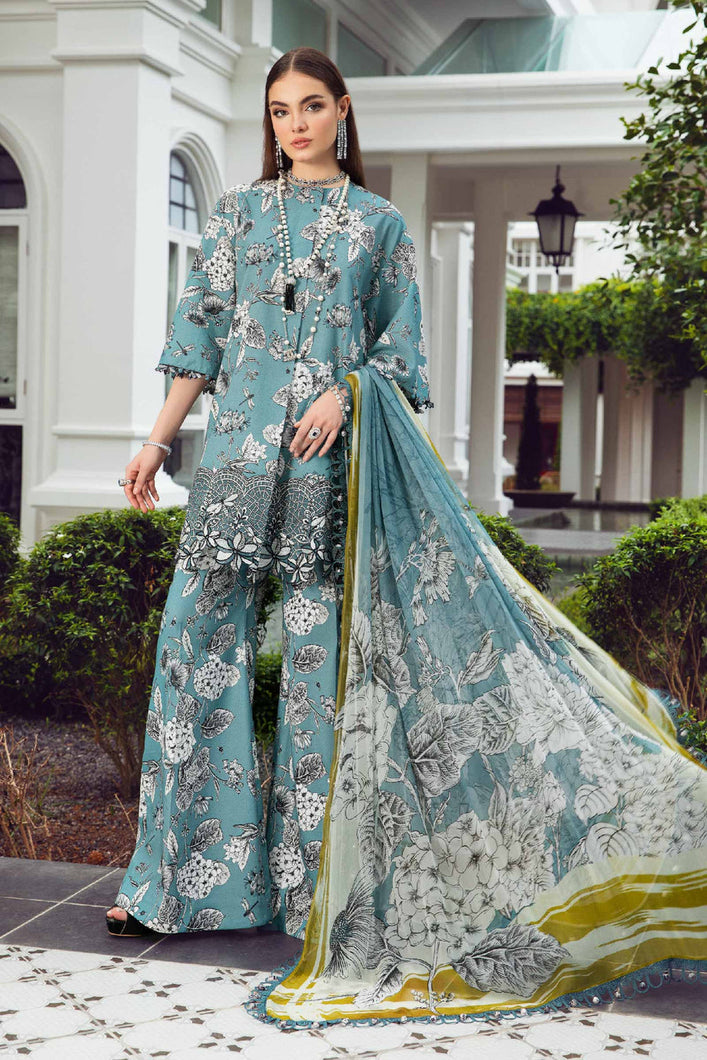 Maria.B | M.Prints Winter '23 available at Lebaasonline. The largest stockiest of M.prints Dresses in the UK. Shop Maria B Clothes Pakistani wedding. Maria B Chiffons, Mprints, Maria B Sateen Embroidered on discounted price in UK USA Manchester London Australia Belgium UAE France Germany Birmingham on Sale.