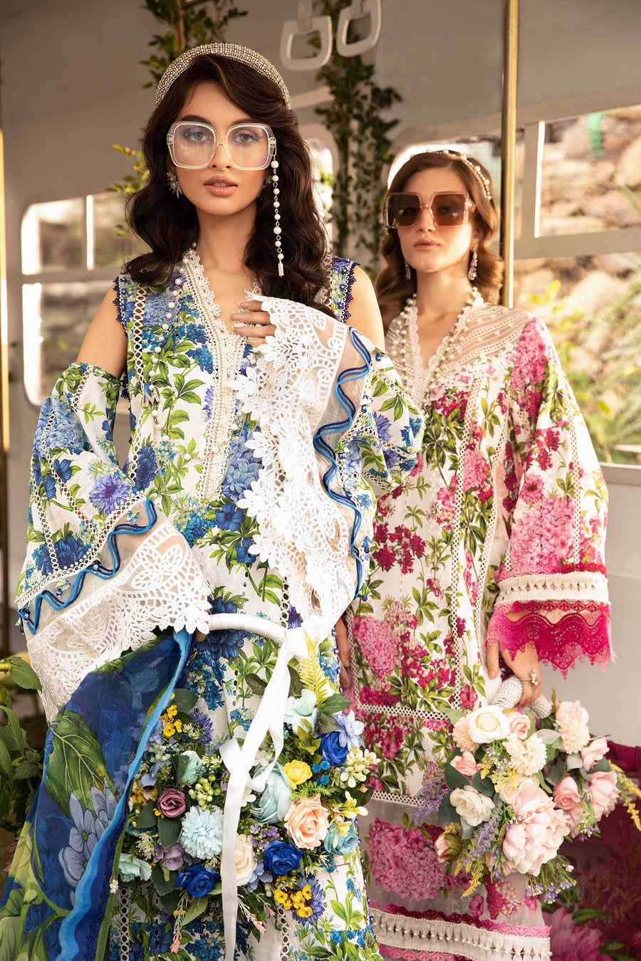 MARIA B | M PRINTS 2024 Teal dress by Maria B Pakistani Summer dresses 2024 at Lebaasonline. Discover Maria B Pakistani Fashion Clothing UK that matches to your style for this Summer. Shop today Pakistani Wedding dresses USA on discount price! Get express shipping in Belgium, UK, USA, France in SALE!