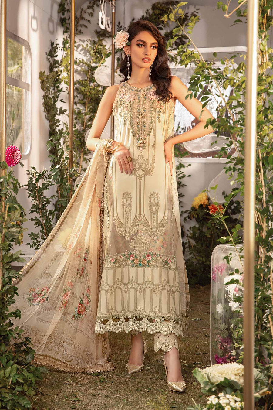 MARIA B | M PRINTS 2024 Teal dress by Maria B Pakistani Summer dresses 2024 at Lebaasonline. Discover Maria B Pakistani Fashion Clothing UK that matches to your style for this Summer. Shop today Pakistani Wedding dresses USA on discount price! Get express shipping in Belgium, UK, USA, France in SALE!