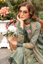 Load image into Gallery viewer, MARIA B | M PRINTS 2024 Teal dress by Maria B Pakistani Summer dresses 2024 at Lebaasonline. Discover Maria B Pakistani Fashion Clothing UK that matches to your style for this Summer. Shop today Pakistani Wedding dresses USA on discount price! Get express shipping in Belgium, UK, USA, France in SALE!