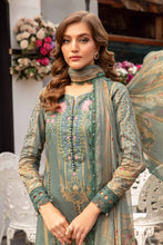 Load image into Gallery viewer, MARIA B | M PRINTS 2024 Teal dress by Maria B Pakistani Summer dresses 2024 at Lebaasonline. Discover Maria B Pakistani Fashion Clothing UK that matches to your style for this Summer. Shop today Pakistani Wedding dresses USA on discount price! Get express shipping in Belgium, UK, USA, France in SALE!