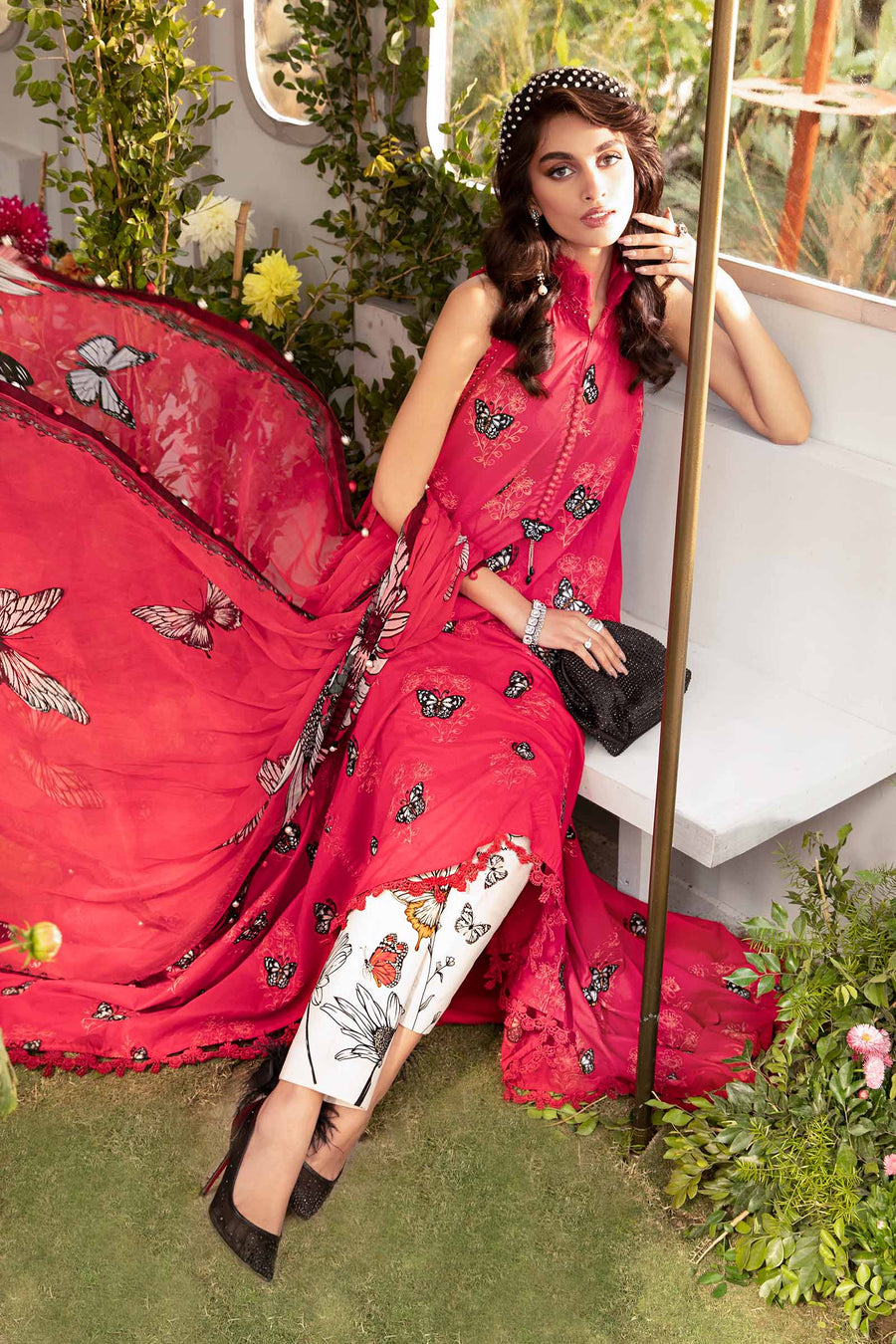 MARIA B | M PRINTS 2024 Teal dress by Maria B Pakistani Summer dresses 2024 at Lebaasonline. Discover Maria B Pakistani Fashion Clothing UK that matches to your style for this Summer. Shop today Pakistani Wedding dresses USA on discount price! Get express shipping in Belgium, UK, USA, France in SALE!