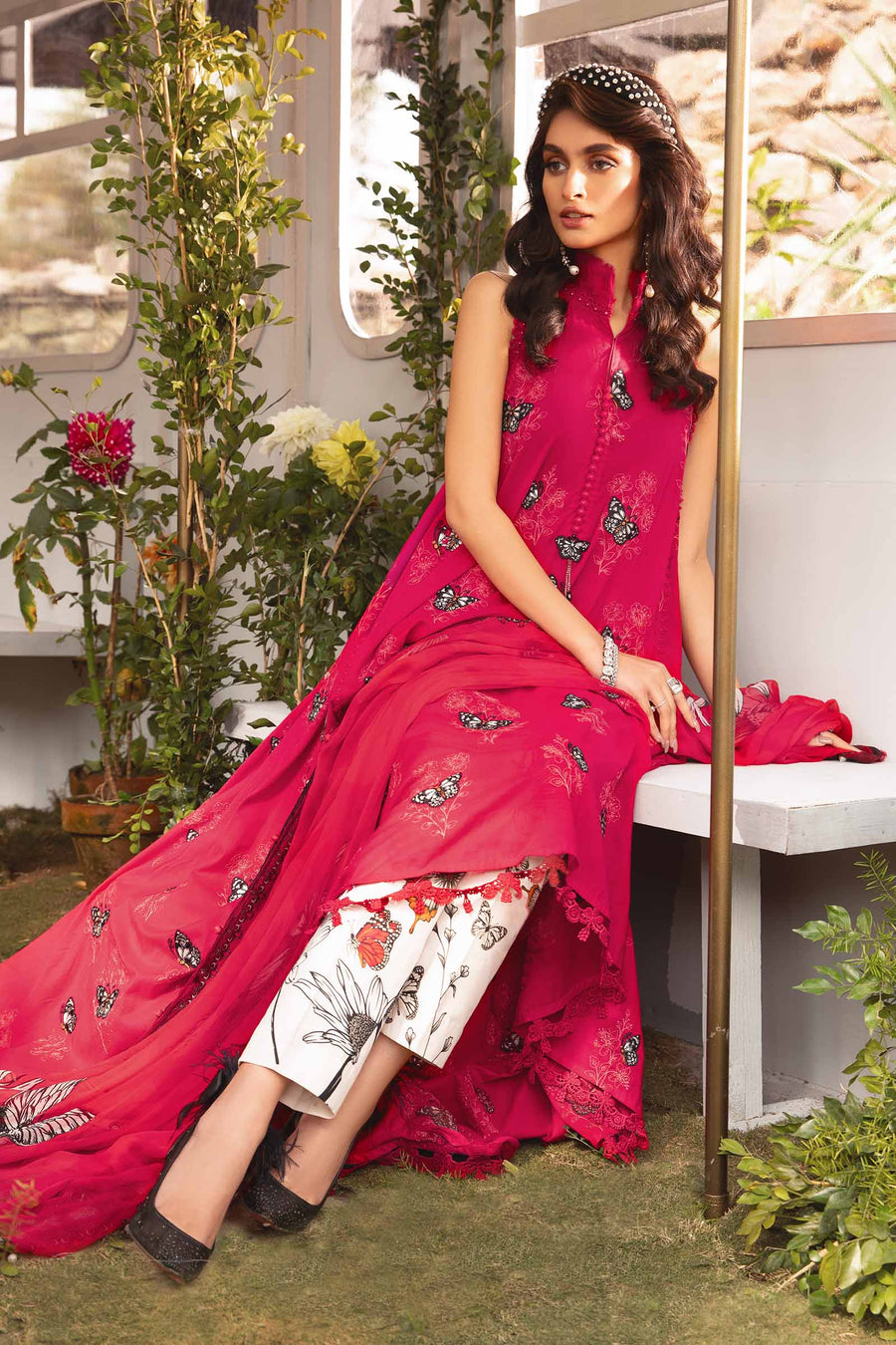 MARIA B | M PRINTS 2024 Teal dress by Maria B Pakistani Summer dresses 2024 at Lebaasonline. Discover Maria B Pakistani Fashion Clothing UK that matches to your style for this Summer. Shop today Pakistani Wedding dresses USA on discount price! Get express shipping in Belgium, UK, USA, France in SALE!