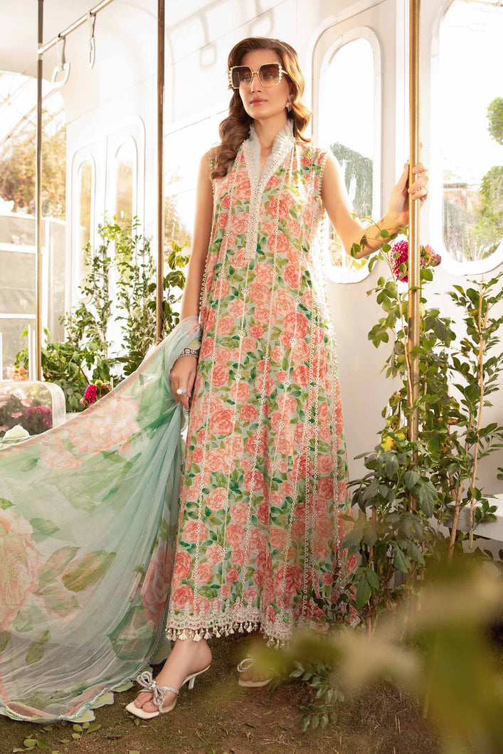 MARIA B | M PRINTS 2024 Teal dress by Maria B Pakistani Summer dresses 2024 at Lebaasonline. Discover Maria B Pakistani Fashion Clothing UK that matches to your style for this Summer. Shop today Pakistani Wedding dresses USA on discount price! Get express shipping in Belgium, UK, USA, France in SALE!