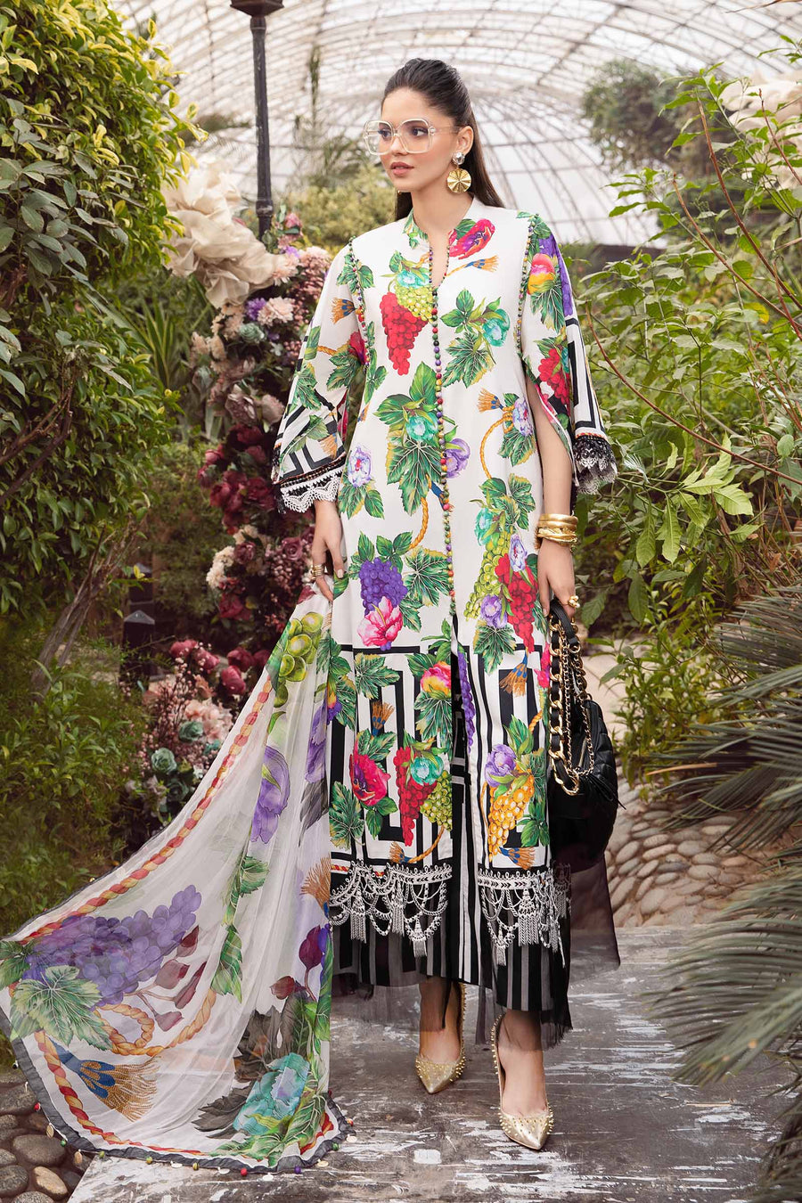 MARIA B | M PRINTS 2024 Teal dress by Maria B Pakistani Summer dresses 2024 at Lebaasonline. Discover Maria B Pakistani Fashion Clothing UK that matches to your style for this Summer. Shop today Pakistani Wedding dresses USA on discount price! Get express shipping in Belgium, UK, USA, France in SALE!