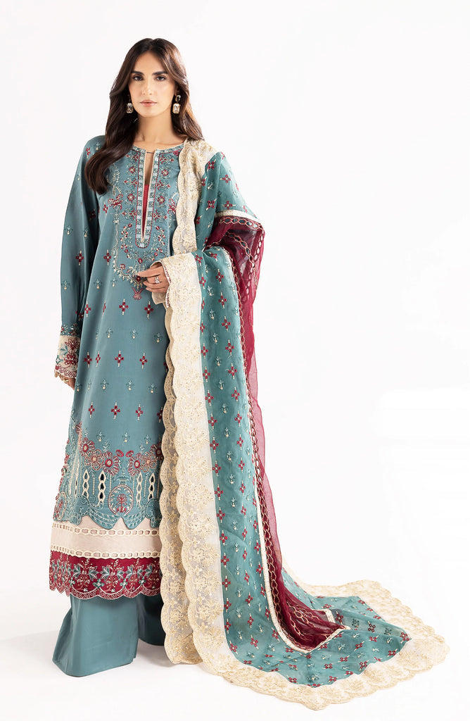 Buy MARYUM & MARIA | Premium lawn'24 - Lawn Collection 2024 from our website. We deal in all largest brands like Maria b, Shamrock Maryum N Maria Collection, Imrozia collection. This wedding season, flaunt yourself in beautiful Shamrock collection. Buy pakistani dresses in UK, USA, Manchester from Lebaasonline