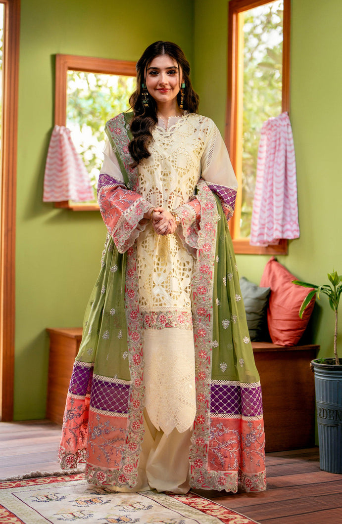 Buy MARYUM & MARIA | Premium lawn'24 - Lawn Collection 2024 from our website. We deal in all largest brands like Maria b, Shamrock Maryum N Maria Collection, Imrozia collection. This wedding season, flaunt yourself in beautiful Shamrock collection. Buy pakistani dresses in UK, USA, Manchester from Lebaasonline