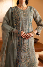 Load image into Gallery viewer, Shop EMAAN ADEEL | Romansiyyah Luxury Formals &#39;24 @lebaasonline Net Embroidered hand mirror work, New Indian Wedding dresses online USA &amp; Pakistani Designer Partywear Suits in the UK and USA at LebaasOnline. Browse new EMAAN ADEEL - 2024 Pakistani Dress &amp; Nikah dresses SALE at LebaasOnline. 